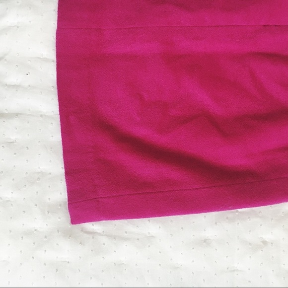 🔥NWT Hot Pink Skirt The Limited Mini Skirt Wool - Picture 6 of 8